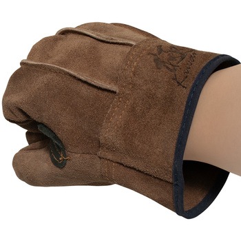 指先の極プロ オイルブラウン牛本革 背縫い 黒当付 - ユニワールド