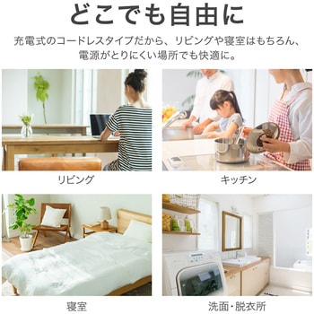 業務用 クリップ付き小型卓上扇風機 ブラック 3way MSソリューションズ