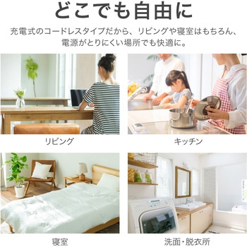 業務用 クリップ付き小型卓上扇風機 ブラック 3way MSソリューションズ