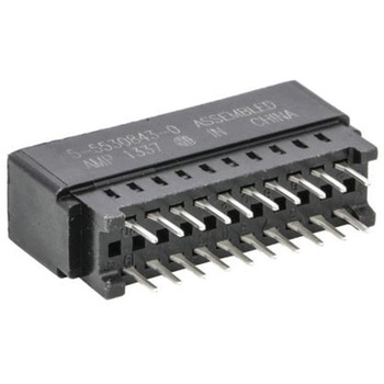 Standard Edge II TE Connectivity 2.54mmピッチ 20極 ストレート カードエッジコネクタ TE CONNECTIVITY