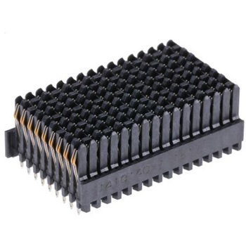 TE Connectivity バックプレーンコネクタ， メス， 144 極， 9 列 ストレート 1410140-1 TE CONNECTIVITY