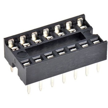 TE Connectivity DILソケット 2.54mm ピッチ 14 ピン TE Connectivity Japan(旧:TYCOELECTRONICS(タイコエレクトロニクス))
