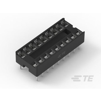TE Connectivity DILソケット 2.54mm ピッチ 18 ピン TE CONNECTIVITY