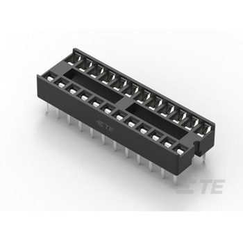 TE Connectivity DILソケット 2.54mm ピッチ 24 ピン TE Connectivity Japan(旧:TYCOELECTRONICS(タイコエレクトロニクス))