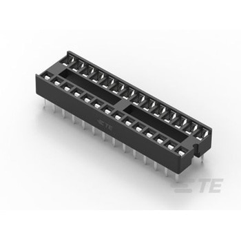 TE Connectivity DILソケット 2.54mm ピッチ 28 ピン TE Connectivity Japan(旧:TYCOELECTRONICS(タイコエレクトロニクス))