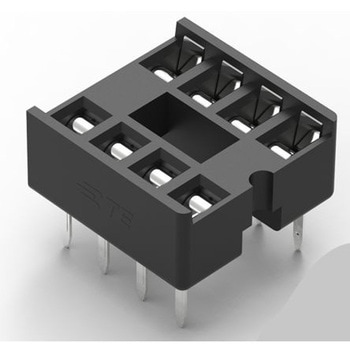 TE Connectivity DILソケット 2.54mm ピッチ 8 ピン TE Connectivity Japan(旧:TYCOELECTRONICS(タイコエレクトロニクス))