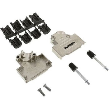 TE Connectivity D-Sub バックシェエル ADK シリーズ 15 極 A， シルバー， 1-1478763-5 TE CONNECTIVITY