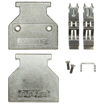TE Connectivity D-Sub バックシェエル AMPRIMITR .50III シリーズ 26 極， シルバー， 749608-2 TE Connectivity Japan(旧:TYCOELECTRONICS(タイコエレクトロニクス))