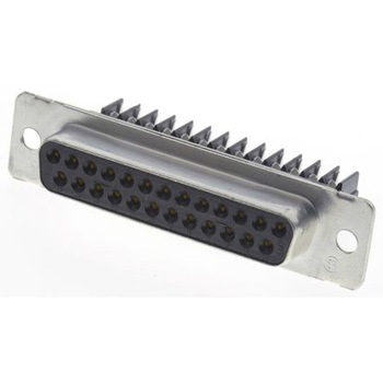 TE Connectivity D-subコネクタ， 25極， メス， ケーブルマウント， 1-745495-8 TE Connectivity Japan(旧:TYCOELECTRONICS(タイコエレクトロニクス))