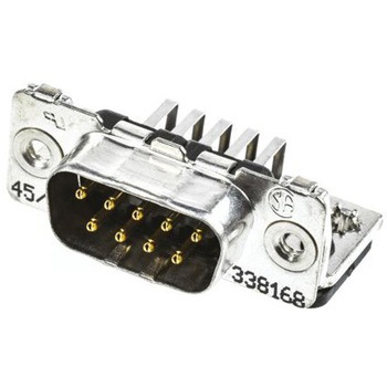 TE Connectivity D-subコネクタ， 9極， オス， スルーホール実装， 1-338168-2 TE Connectivity Japan(旧:TYCOELECTRONICS(タイコエレクトロニクス))