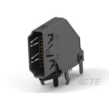 TE Connectivity HDMIコネクタ メス スタンダード 接続方向:ライトアングル 2007435-1 TE CONNECTIVITY
