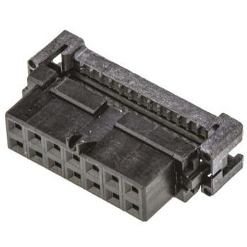 TE Connectivity IDCコネクタ 2.0mmピッチ 14極 2列 メス， AMP-LATCHシリーズ， 1-111623-9 TE Connectivity Japan(旧:TYCOELECTRONICS(タイコエレクトロニクス))