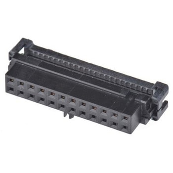 TE Connectivity IDCコネクタ 2.0mmピッチ 24極 2列 メス， AMP-LATCHシリーズ， 2-111623-7 TE Connectivity Japan(旧:TYCOELECTRONICS(タイコエレクトロニクス))