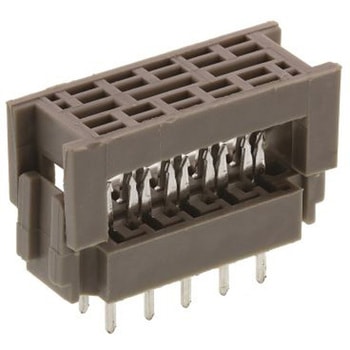 TE Connectivity IDCコネクタ 2.54mmピッチ 10極 2列 オス， AMP-LATCHシリーズ， 1-216093-0 TE Connectivity Japan(旧:TYCOELECTRONICS(タイコエレクトロニクス))