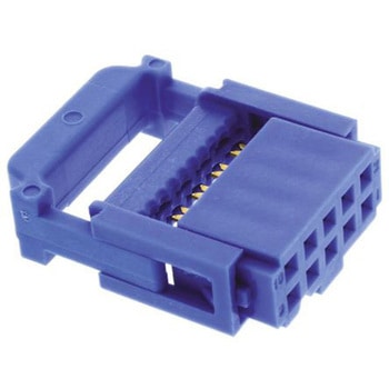 TE Connectivity IDCコネクタ 2.54mmピッチ 10極 2列 メス, AMP-LATCH 622シリーズ, 1658527-4 TE Connectivity Japan(旧:TYCOELECTRONICS(タイコエレクトロニクス))