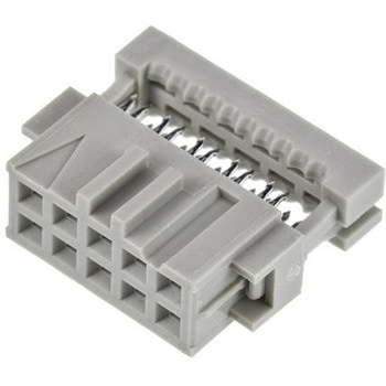 TE Connectivity IDCコネクタ 2.54mmピッチ 10極 2列 メス， AMP-LATCHシリーズ， 1-215911-0 TE Connectivity Japan(旧:TYCOELECTRONICS(タイコエレクトロニクス))