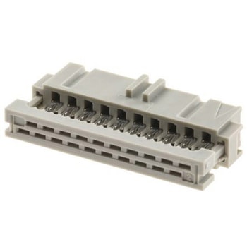 TE Connectivity IDCコネクタ 2.54mmピッチ 20極 2列 メス， AMP-LATCHシリーズ， 2-215882-0 TE Connectivity Japan(旧:TYCOELECTRONICS(タイコエレクトロニクス))