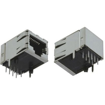 TE Connectivity RJ45 モジュラーコネクタ， メス， RJ45コネクタ， PCBマウント， Cat5， 1-5406299-1 TE Connectivity Japan(旧:TYCOELECTRONICS(タイコエレクトロニクス))