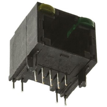 TE Connectivity RJ45 モジュラーコネクタ， メス， RJ45コネクタ， スルーホール実装， Cat5， 5406533-1 TE Connectivity Japan(旧:TYCOELECTRONICS(タイコエレクトロニクス))