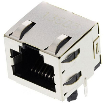 TE Connectivity RJ45ソケット， メス， RJ45コネクタ， スルーホール実装， Cat5， 1-406541-1 TE CONNECTIVITY