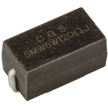 TE Connectivity SMDレジスタ， 120Ω， 5329 ( 13573M )， 5W SMW5120RJT TE Connectivity Japan(旧:TYCOELECTRONICS(タイコエレクトロニクス))