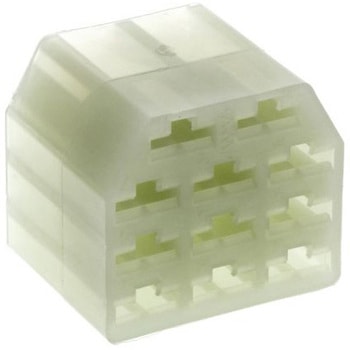 TE Connectivity コネクタハウジング 11極， AMP FASTIN-FASTON， ナチュラル 151325-1 TE Connectivity Japan(旧:TYCOELECTRONICS(タイコエレクトロニクス))