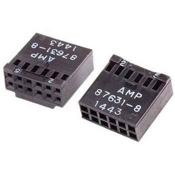 TE Connectivity コネクタハウジング 12極 ピッチ：2.54mm 2列 87631-8 - TE Connectivity Japan(旧:TYCOELECTRONICS(タイコエレクトロニクス))