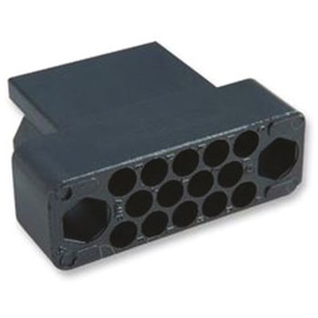 TE Connectivity コネクタハウジング 14極 ピッチ：3.81mm 3列 201355-1 TE Connectivity Japan(旧:TYCOELECTRONICS(タイコエレクトロニクス))