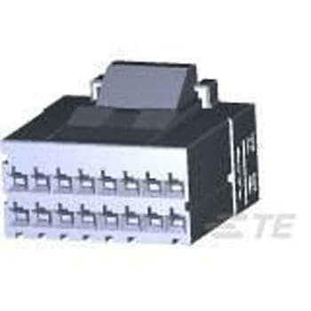 TE Connectivity コネクタハウジング 16極 ピッチ：2.5mm 2列 1-1318118-8 TE CONNECTIVITY