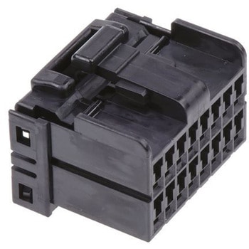 TE Connectivity コネクタハウジング 16極 ピッチ：2.5mm 2列 174046-2 TE CONNECTIVITY