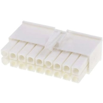 TE Connectivity コネクタハウジング 18極 ピッチ:4.14mm 2列 770584-1 TE Connectivity Japan(旧:TYCOELECTRONICS(タイコエレクトロニクス))