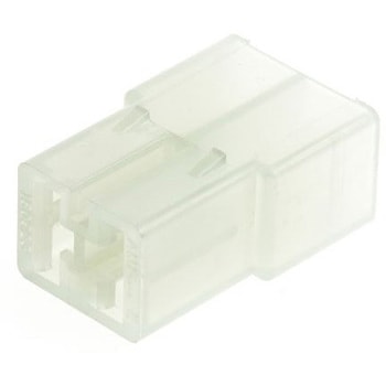 TE Connectivity コネクタハウジング 1極， AMP FASTIN-FASTON， ナチュラル 925324-2 TE CONNECTIVITY