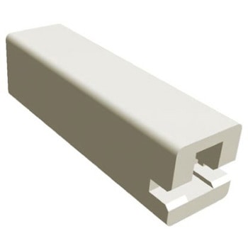 TE Connectivity コネクタハウジング 1極， FASTON .110， ナチュラル 1-480417-0 TE CONNECTIVITY
