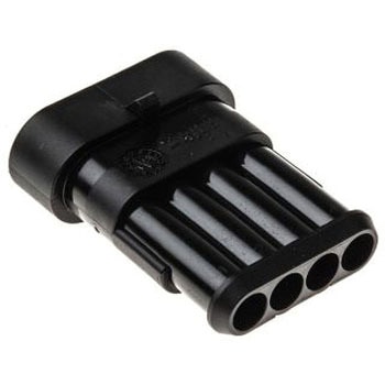 TE Connectivity コネクタハウジング 4極 オス， 282106-1 TE Connectivity Japan(旧:TYCOELECTRONICS(タイコエレクトロニクス))