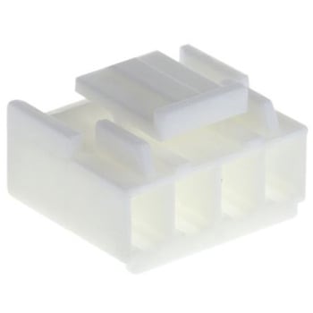 TE Connectivity コネクタハウジング 4極 ピッチ：3.96mm 1列 1-1123722-4 TE Connectivity Japan(旧:TYCOELECTRONICS(タイコエレクトロニクス))