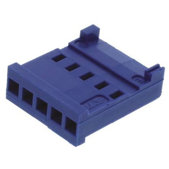 TE Connectivity コネクタハウジング 5極 ピッチ：2.54mm 1列 281838-5 TE Connectivity Japan(旧:TYCOELECTRONICS(タイコエレクトロニクス))