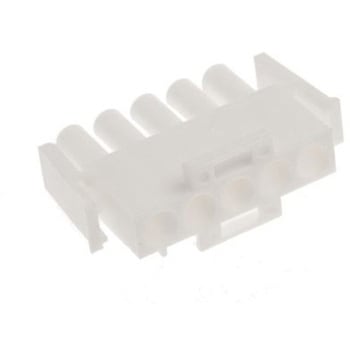 TE Connectivity コネクタハウジング 5極 ピッチ：6.35mm 1列 350809-1 TE Connectivity Japan(旧:TYCOELECTRONICS(タイコエレクトロニクス))