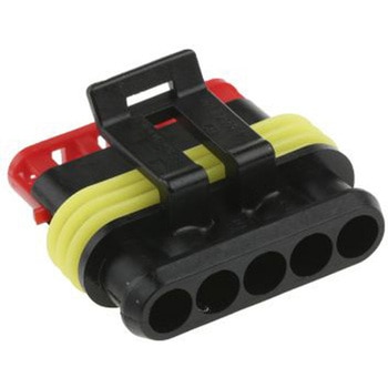TE Connectivity コネクタハウジング 5極 メス， 282089-1 TE Connectivity Japan(旧:TYCOELECTRONICS(タイコエレクトロニクス))