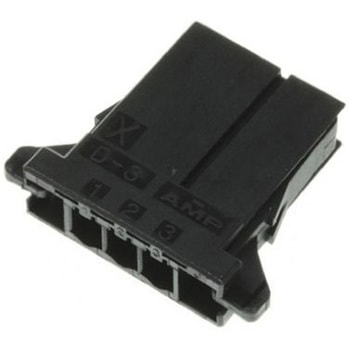 TE Connectivity コネクタハウジング 8極 ピッチ：3.81mm 1列 1-178288-7 TE CONNECTIVITY