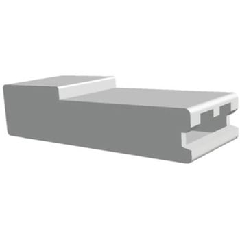 TE Connectivity コネクタハウジング， FASTON .250， ナチュラル 926539-6 TE Connectivity Japan(旧:TYCOELECTRONICS(タイコエレクトロニクス))