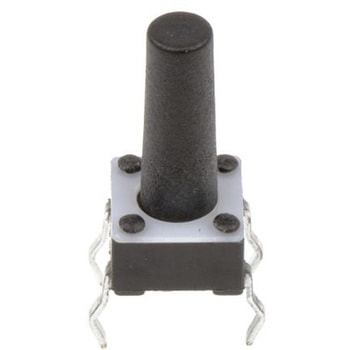 TE Connectivity タクタイルスイッチ SPST 表面実装 スルーホール モーメンタリ 6 x 6 x 13mm TE CONNECTIVITY