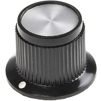 TE Connectivity ノブ 6.35mm 直径:19mm 丸型 PK50B1/4 TE CONNECTIVITY