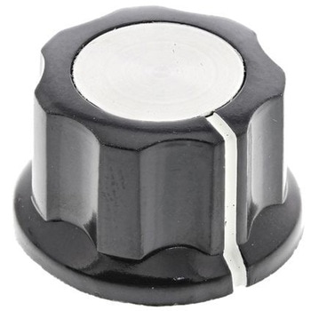 TE Connectivity ノブ 6.35mm 直径:21.7mm PKES70B1/4 TE Connectivity Japan(旧:TYCOELECTRONICS(タイコエレクトロニクス))