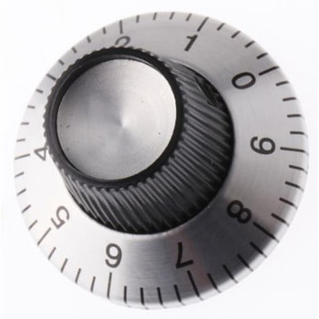 TE Connectivity ノブ 6.35mm 直径:29.7mm 丸型 PKS1105B101/4 TE Connectivity Japan(旧:TYCOELECTRONICS(タイコエレクトロニクス))