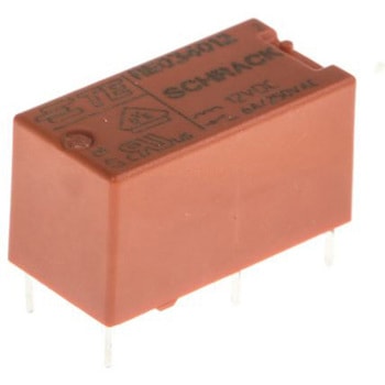 TE Connectivity パワーリレー 12V dc SPST 基板実装タイプ TE Connectivity Japan(旧:TYCOELECTRONICS(タイコエレクトロニクス))