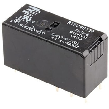 TE Connectivity パワーリレー 12V dc， 2c接点 基板実装タイプ TE Connectivity Japan(旧:TYCOELECTRONICS(タイコエレクトロニクス))