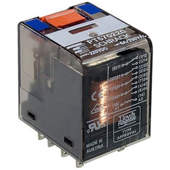 TE Connectivity パワーリレー 220V dc， 4c接点 プラグイン タイプ TE Connectivity Japan(旧:TYCOELECTRONICS(タイコエレクトロニクス))