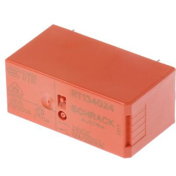 TE Connectivity パワーリレー 24V dc SPST 基板実装タイプ TE Connectivity Japan(旧:TYCOELECTRONICS(タイコエレクトロニクス))