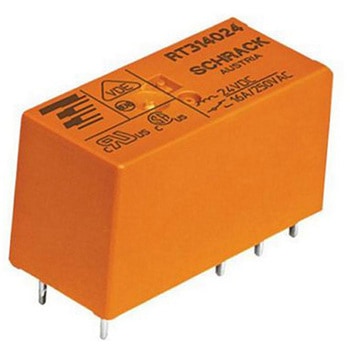TE Connectivity パワーリレー 24V dc SPST 基板実装タイプ TE Connectivity Japan(旧:TYCOELECTRONICS(タイコエレクトロニクス))