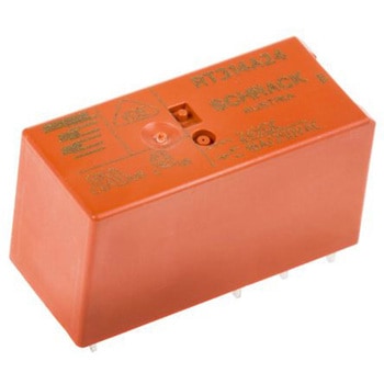 TE Connectivity パワーリレー 24V dc， 1c接点 基板実装タイプ TE CONNECTIVITY